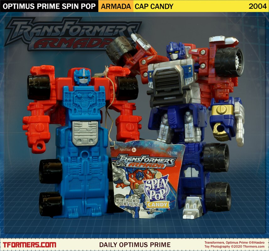 Daily Prime Transformers Armada Optimus Prime Spin Pop